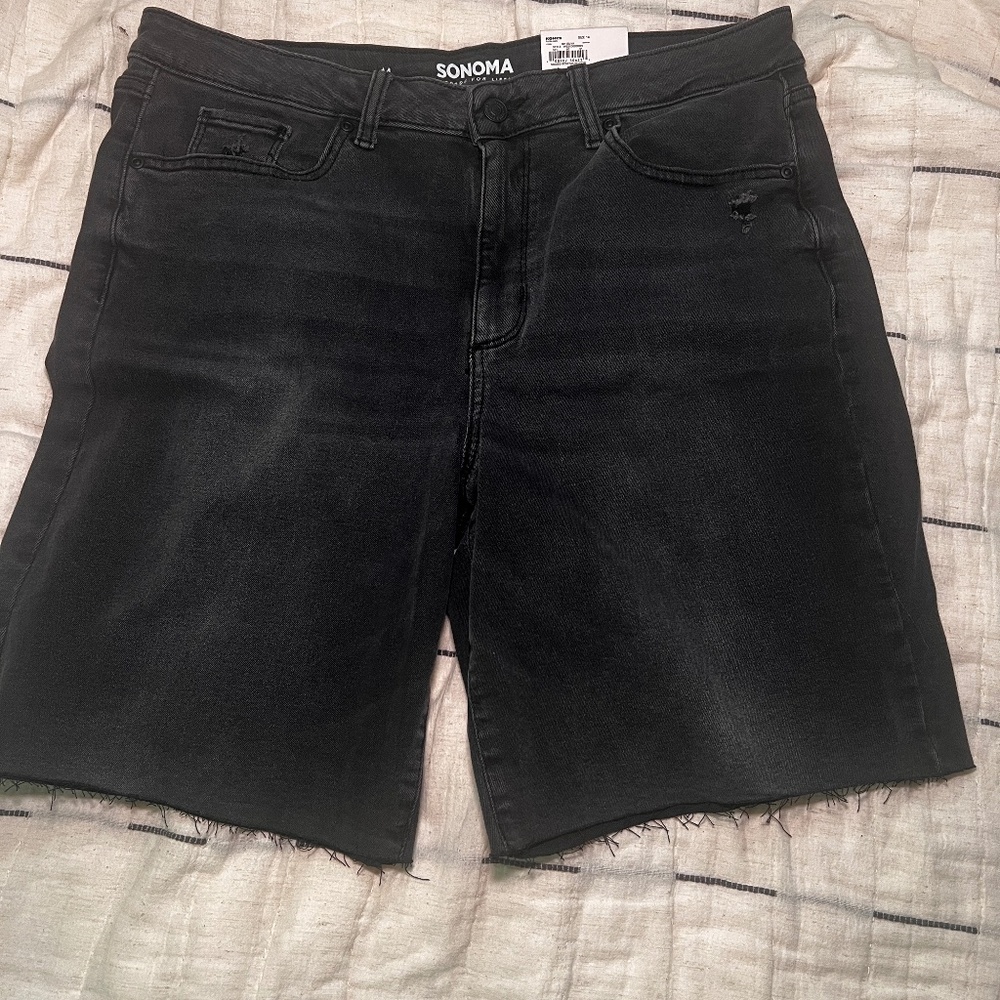 High waist Bermuda Short